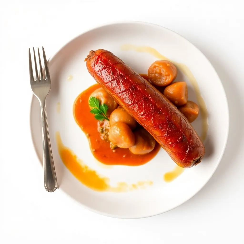 Roasted Italian Sausage in Bianco