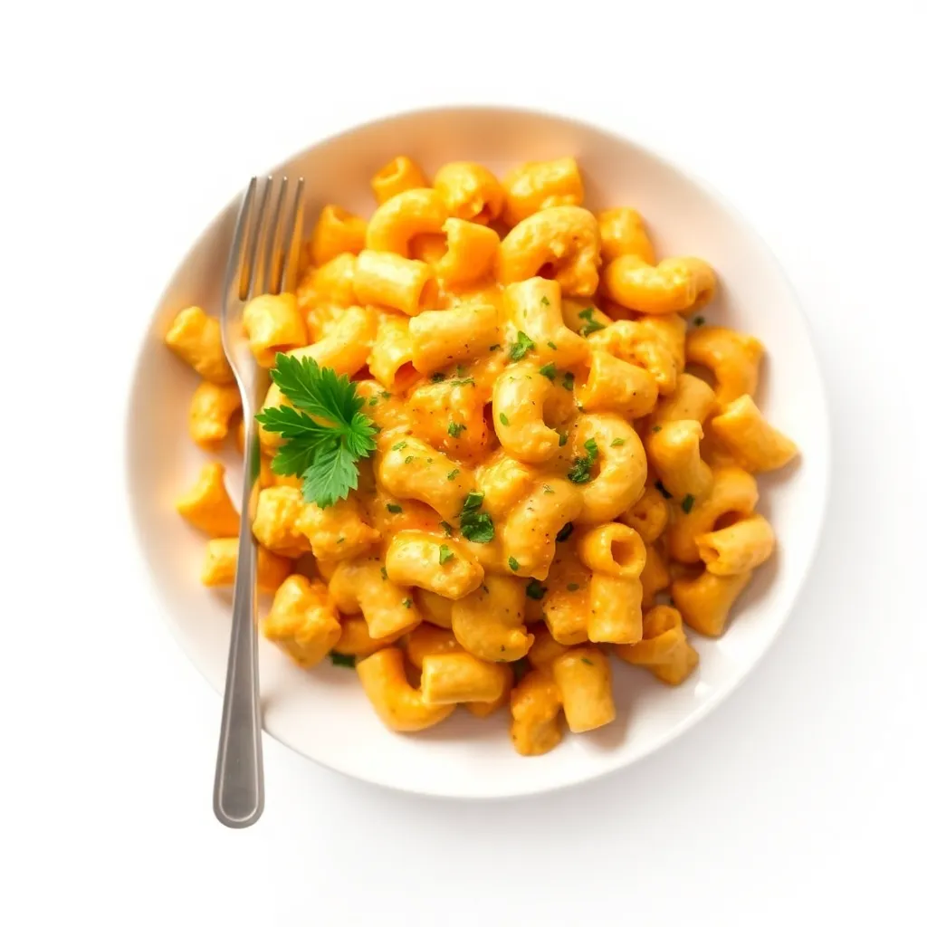 Slow Cooker Buffalo Chicken Mac