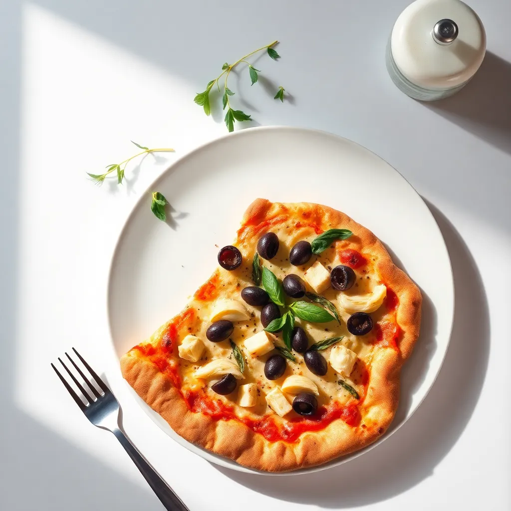 Artichoke and Olive Pizza