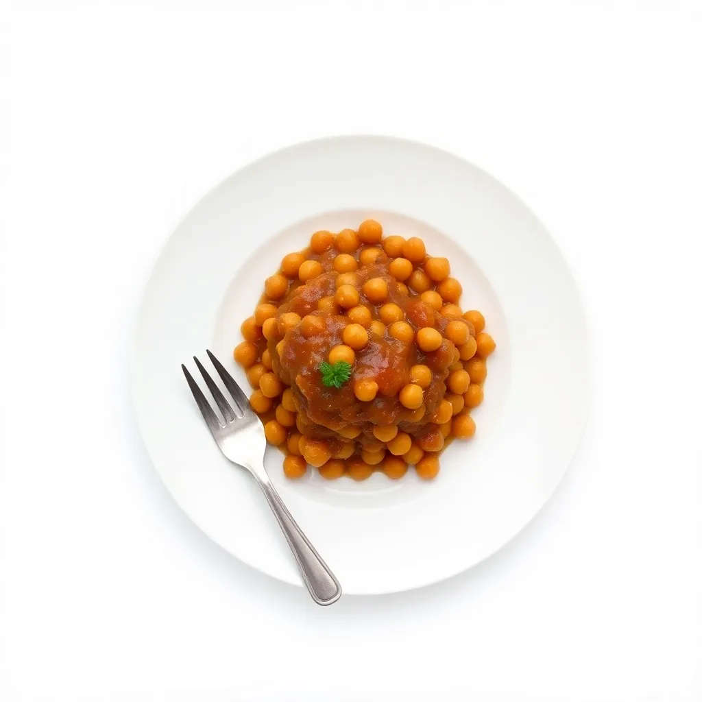 Glazed Chickpeas Cobbler