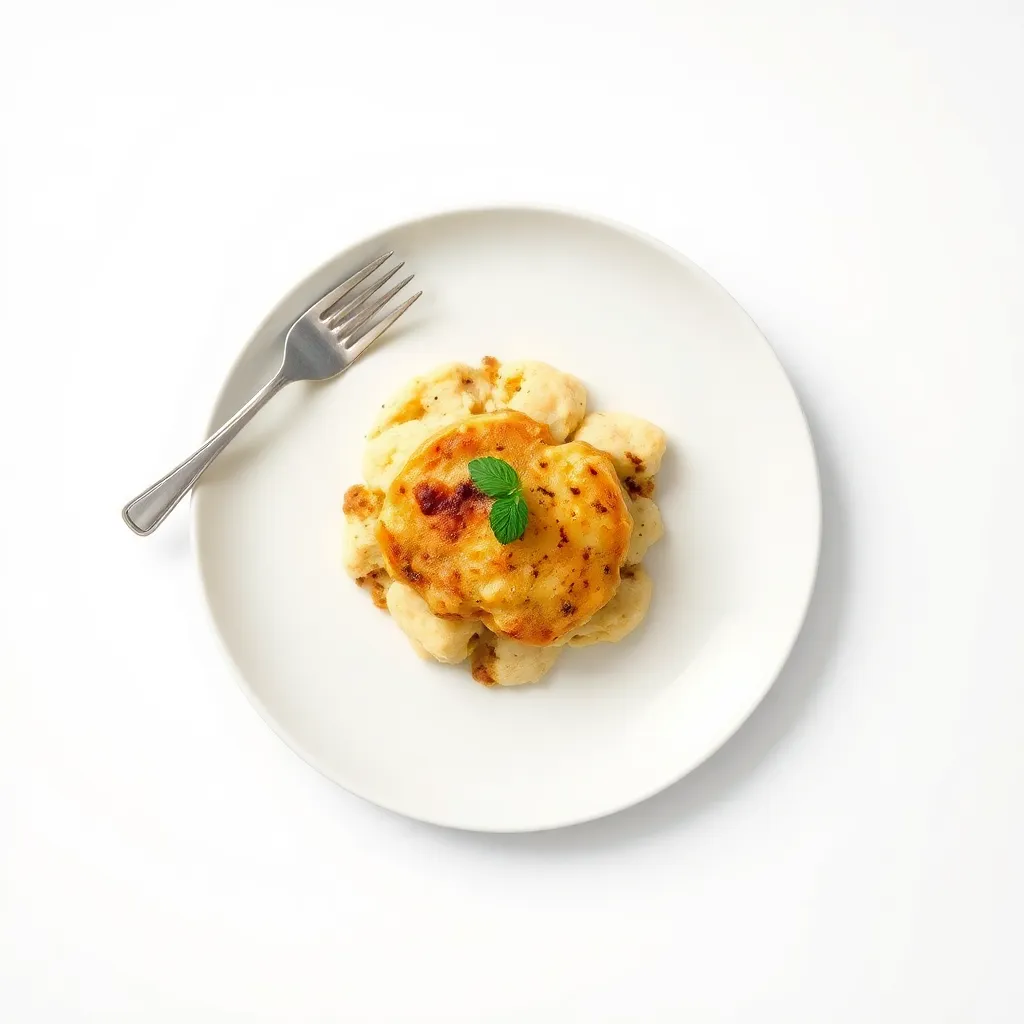 Slow-Cooked Firm Tofu Bake with Buttermilk Biscuits