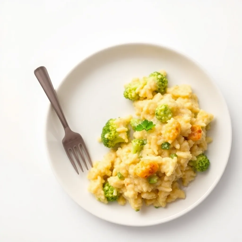 Cheesy Broccoli Rice Casserole