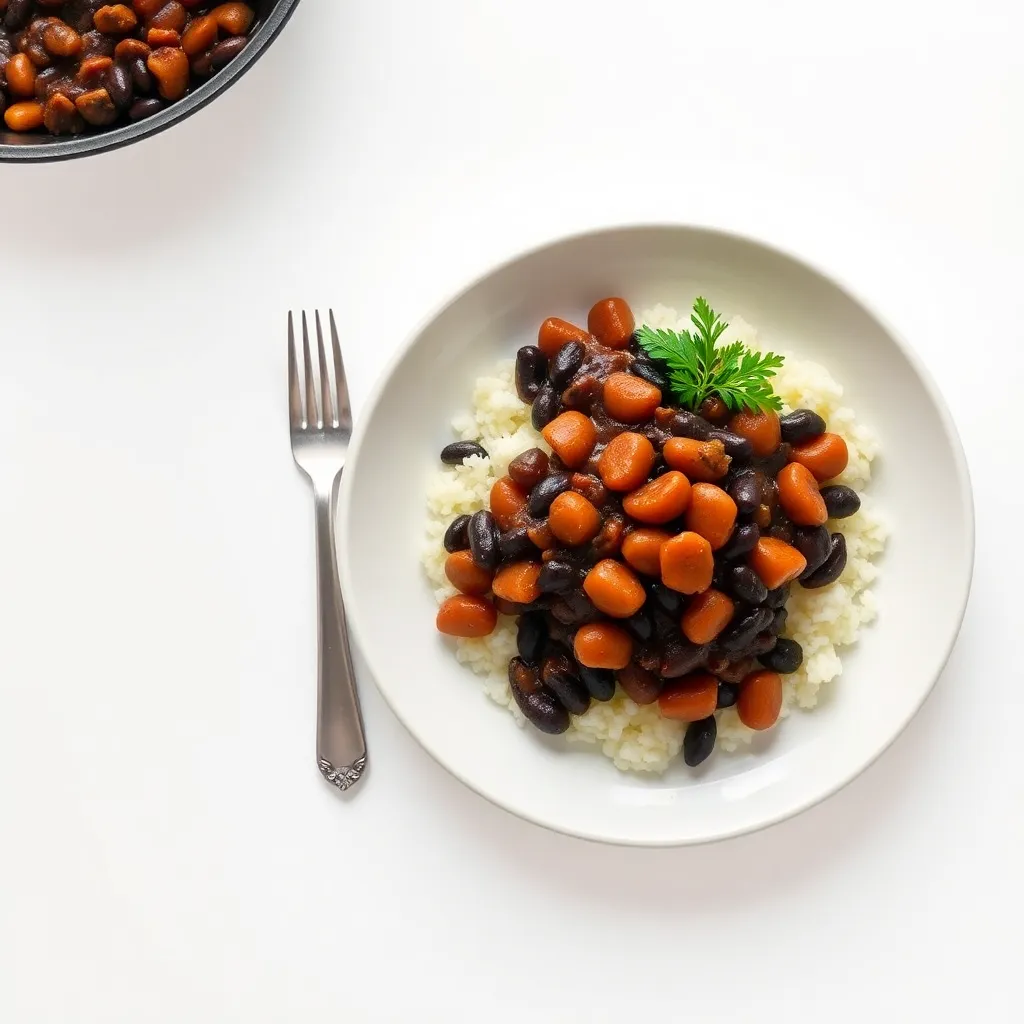 Canadian Family-Style Black Beans Skillet