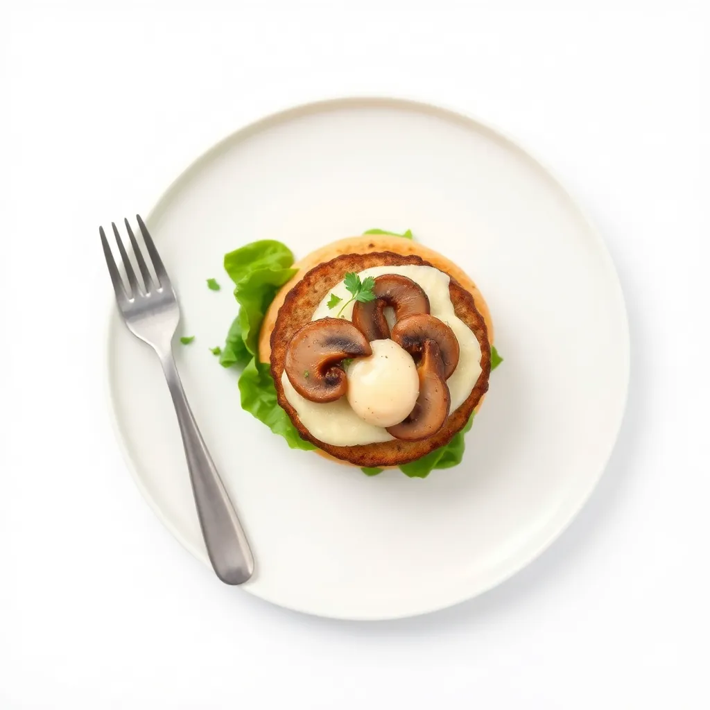 Mushroom Swiss Burger