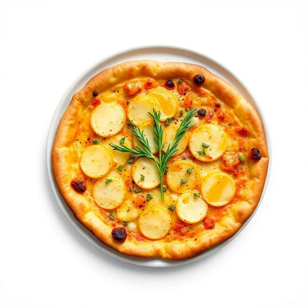 Potato and Rosemary Pizza