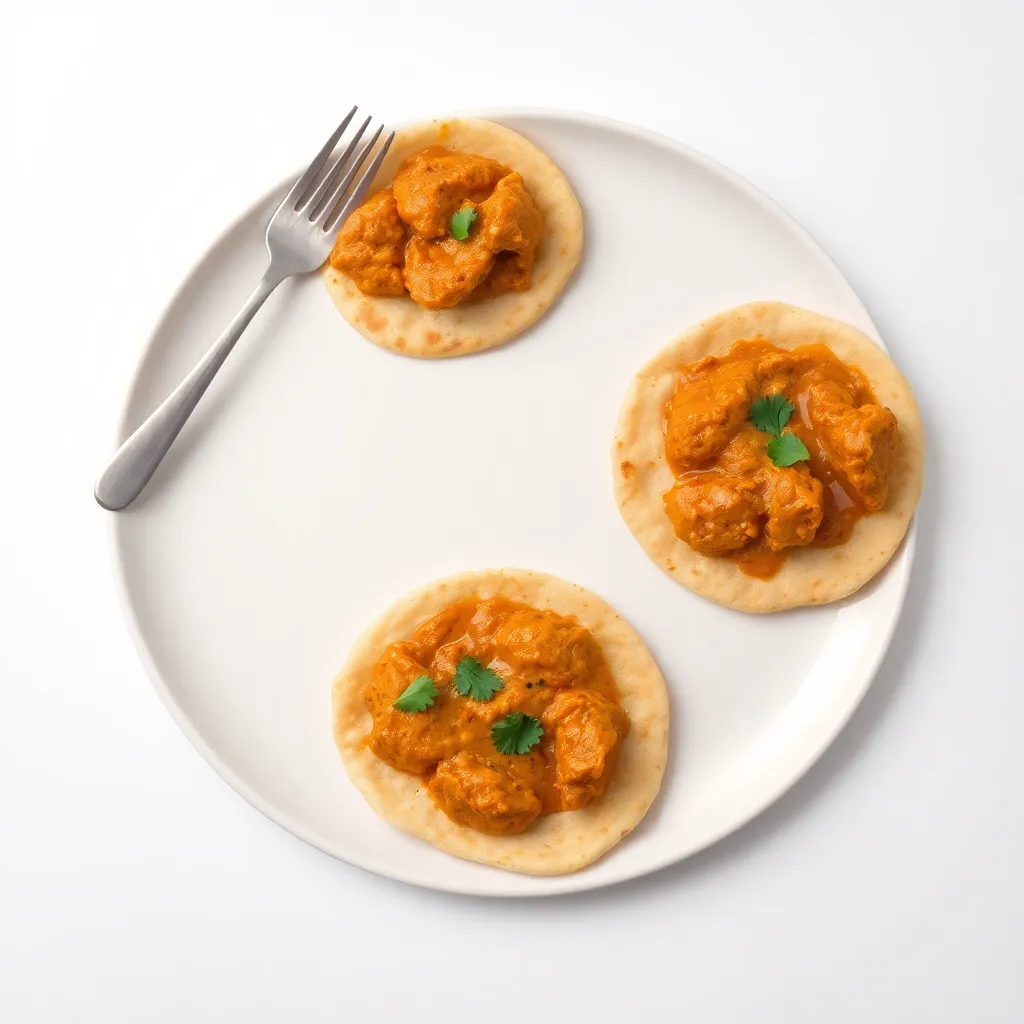 Butter Chicken Flatbreads