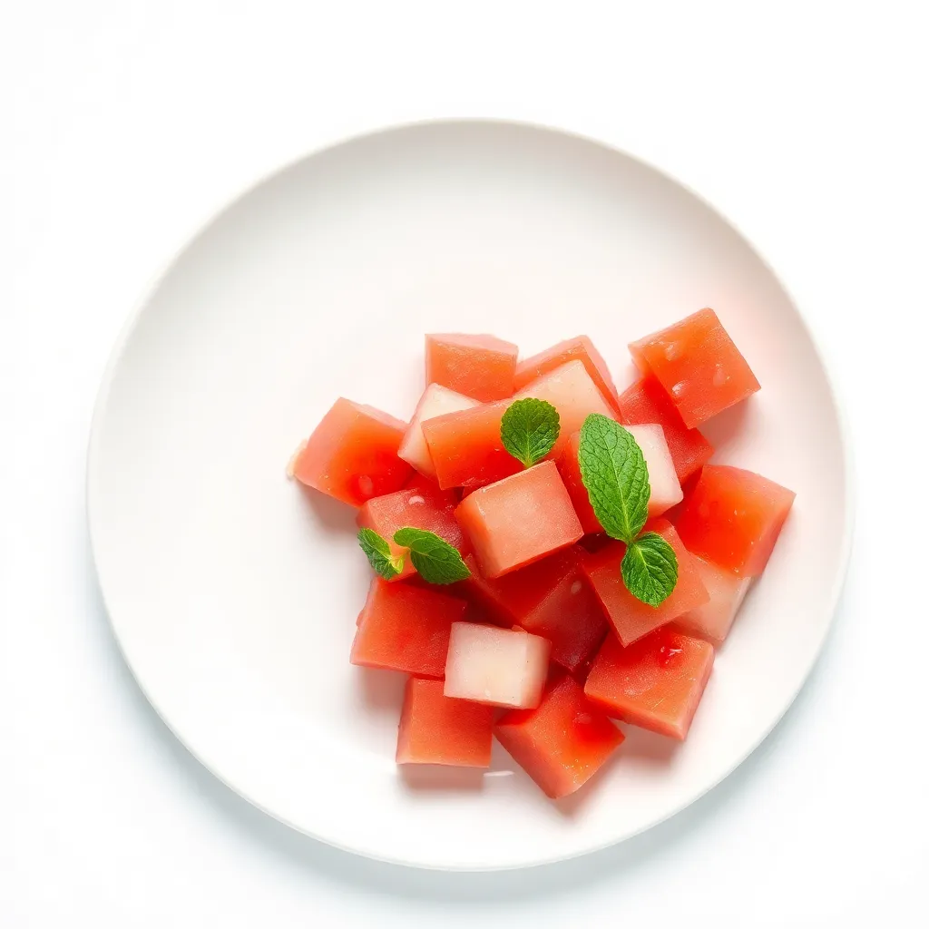 Watermelon Salad with Mint