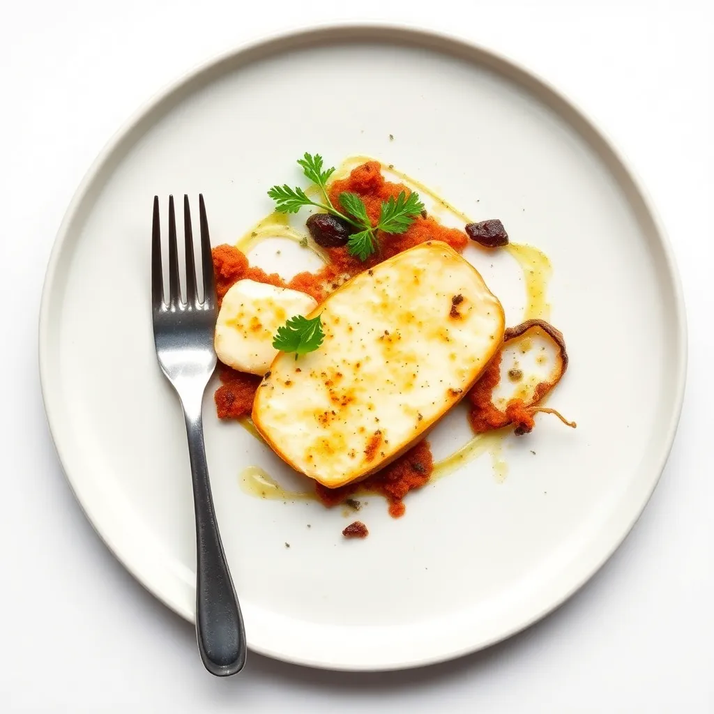 Roasted Halloumi alla Norma