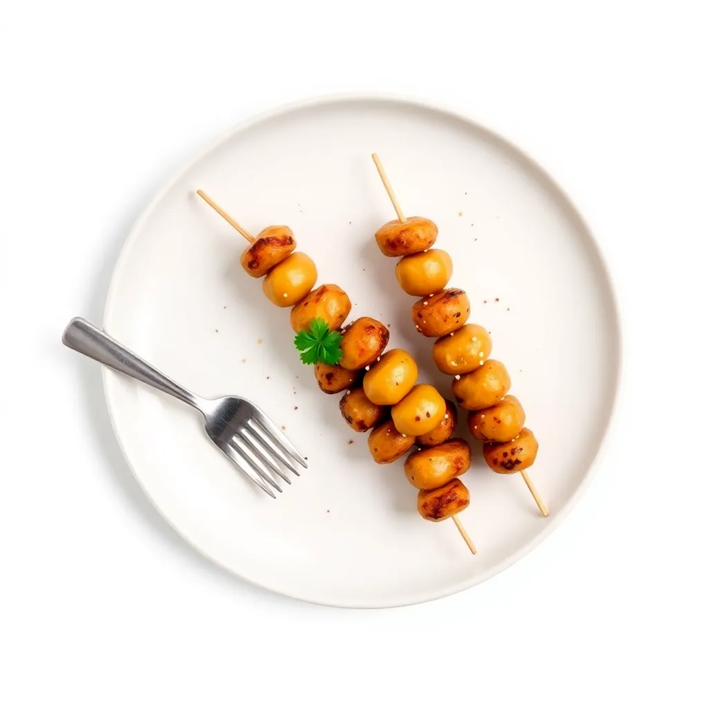 Hearty Chickpeas Skewers