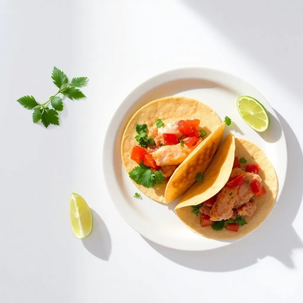 Tacos de Pescado a la Veracruzana