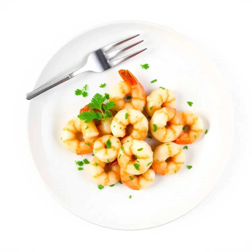 Garlic and Parsley Prawns