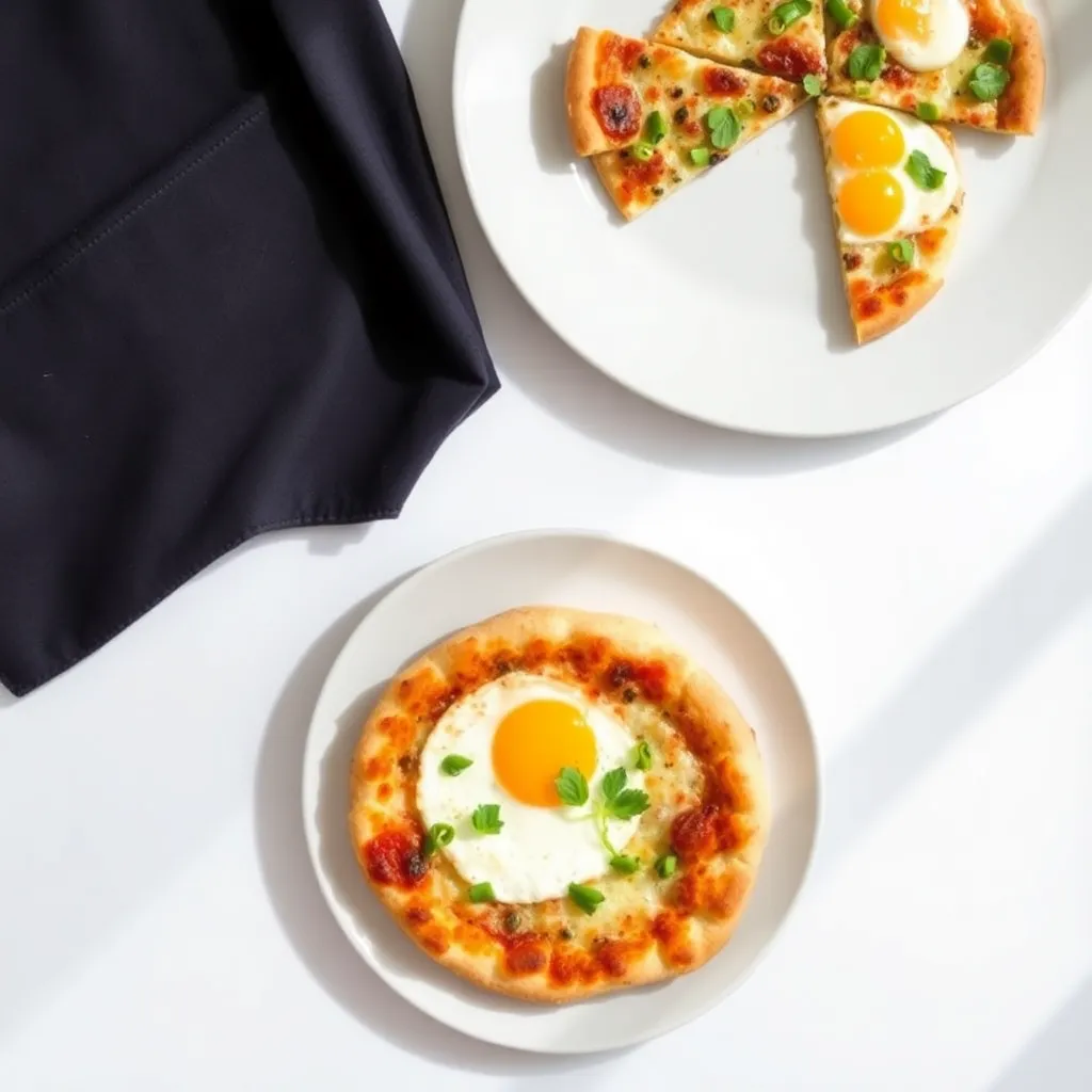 Truffle and Egg Pizza