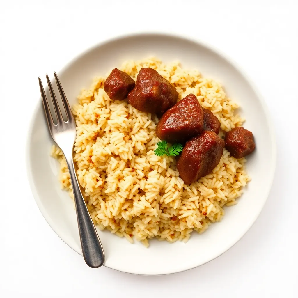 Turkish Honey-Glazed Lamb Pilaf