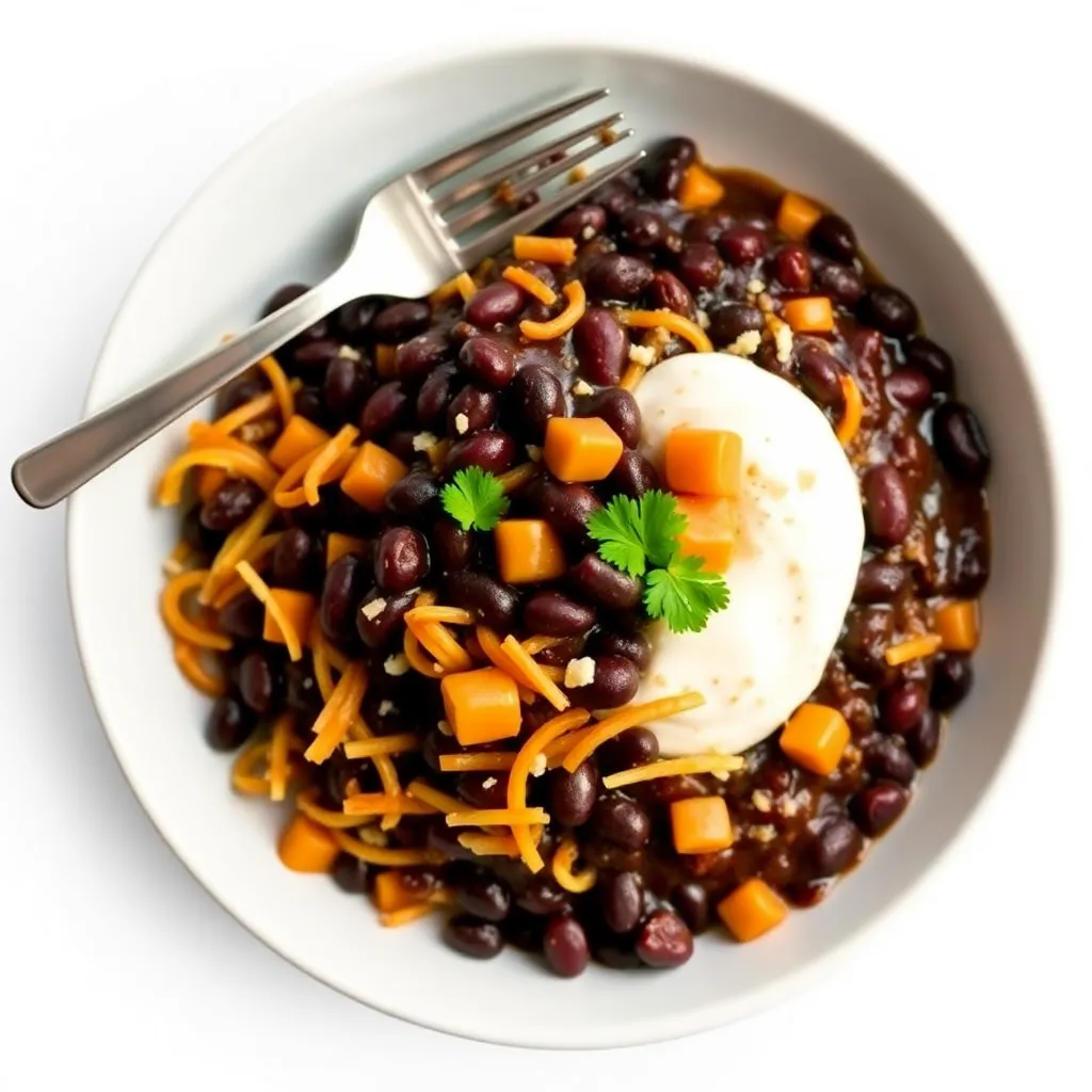 Country-Style Black Beans Burrito Bowl