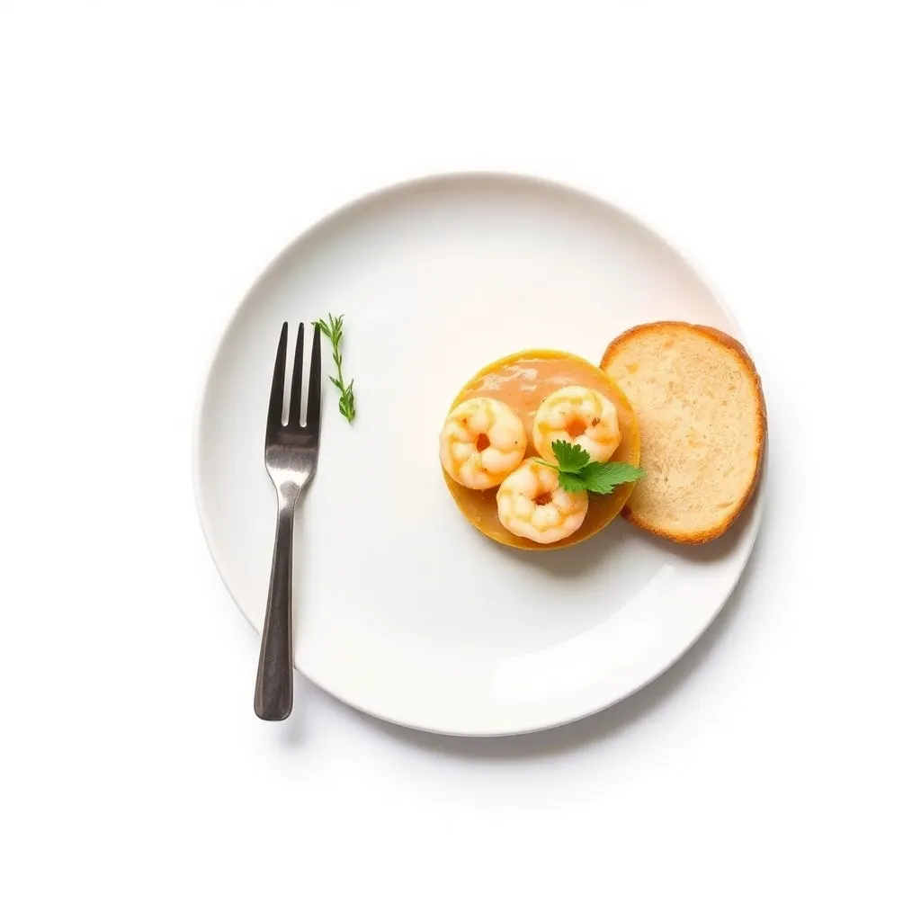 Simple Prawns Slice with Damper Bread