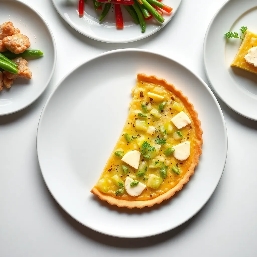 Leek and Gruyere Tart