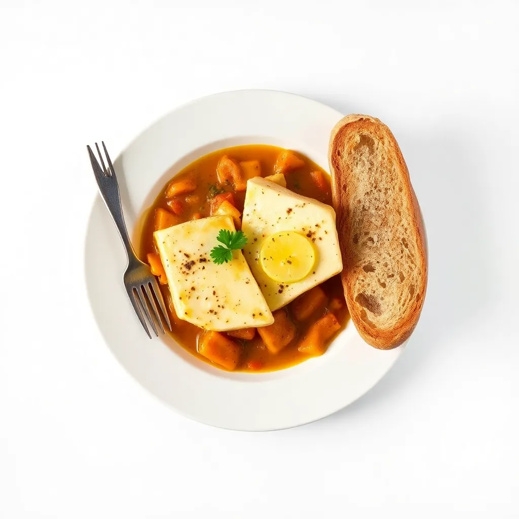 Country-Style Paneer en Cocotte with Baguette