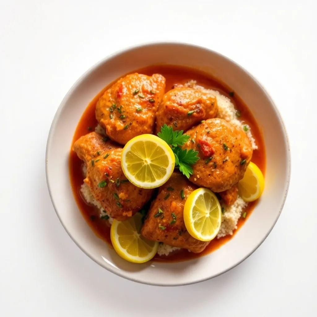 Moroccan Chicken with Preserved Lemon
