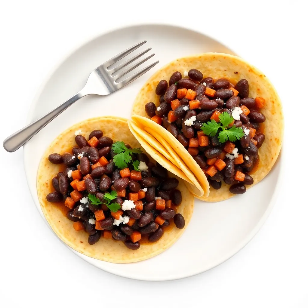 Mexican Sheet-Pan Black Beans Tacos