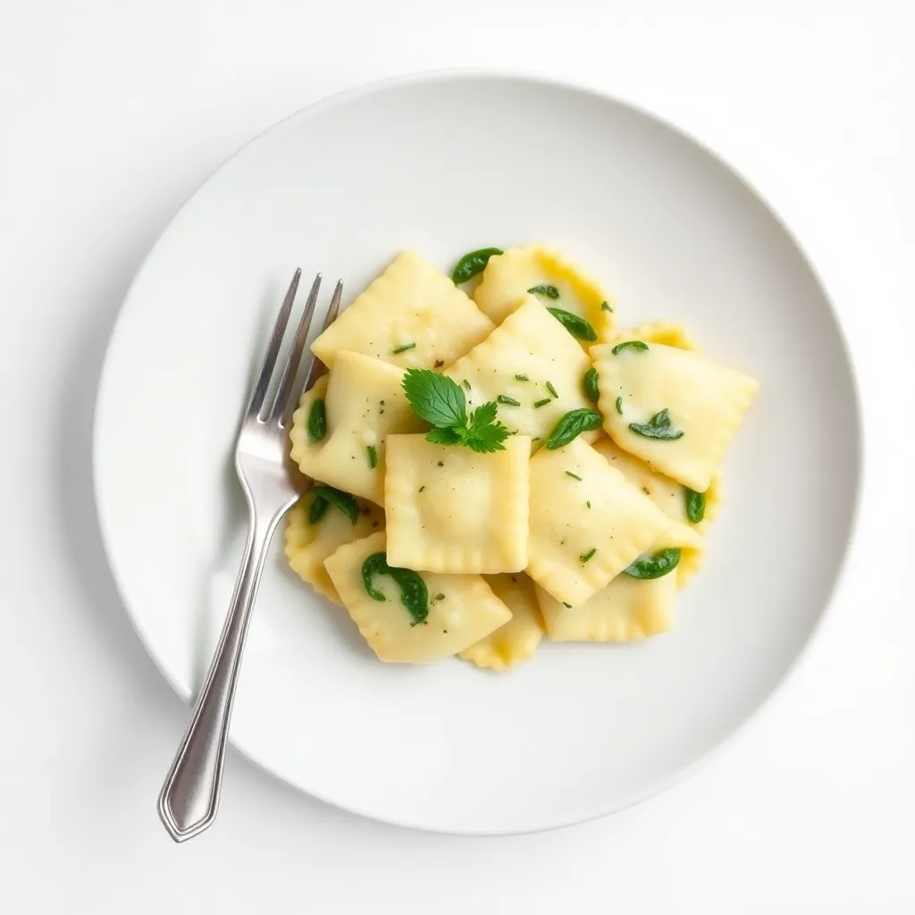 Ravioli di Ricotta e Spinaci