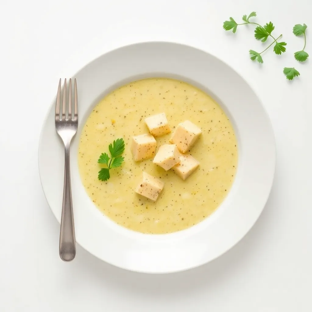 Garlicky Firm Tofu Chowder
