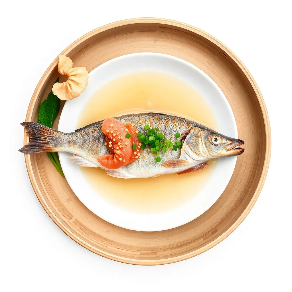 Steamed Fish with Ginger
