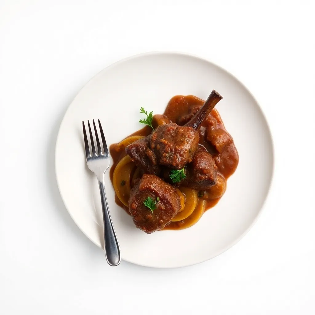 British Lamb Shank Tagine
