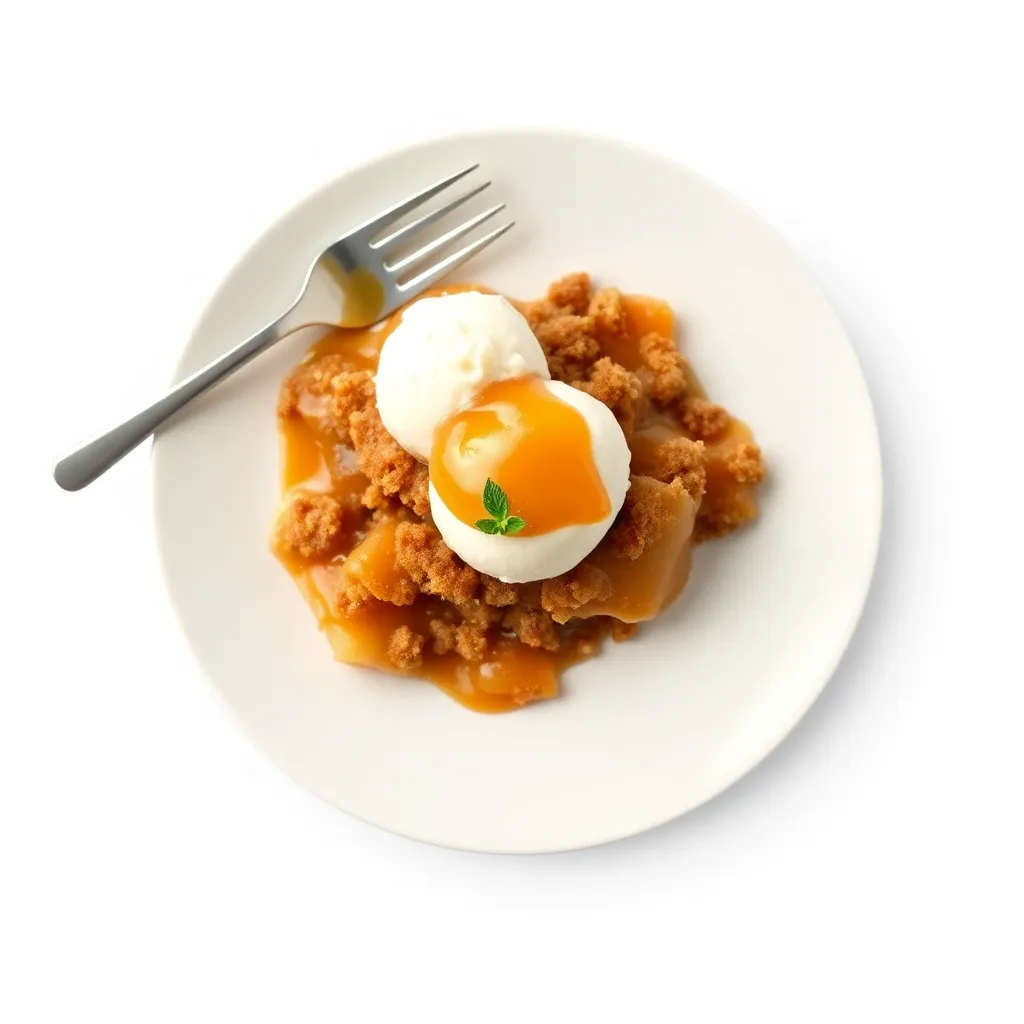 Caramel Apple Crisp