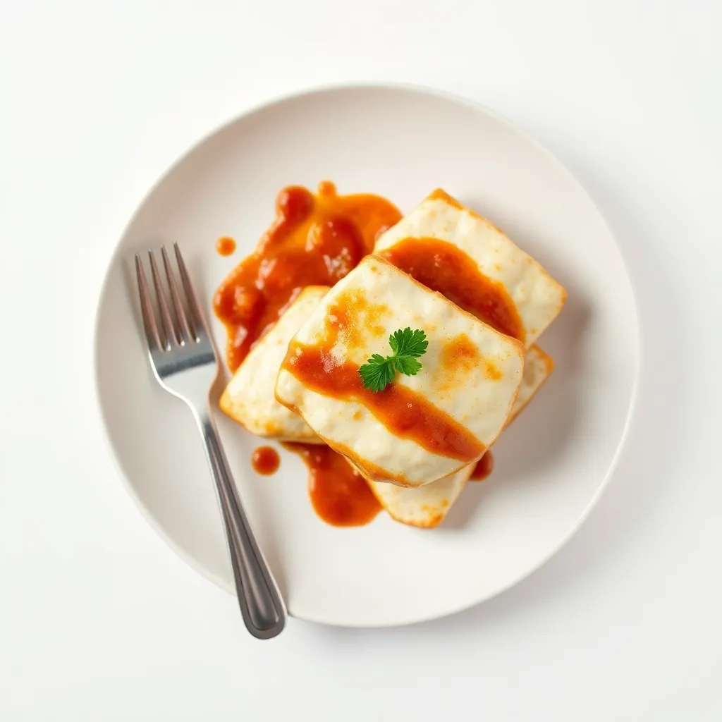 Glazed Halloumi Shawarma