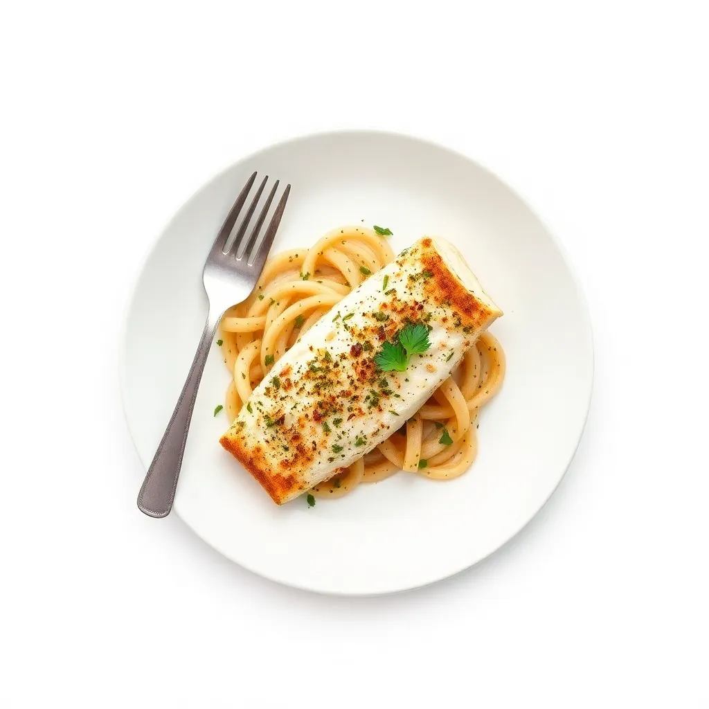 Herb-Crusted White Fish Bake
