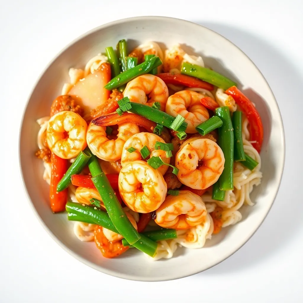Shrimp Stir Fry with Vegetables