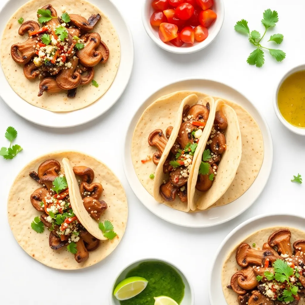Vegan Mushroom Tacos