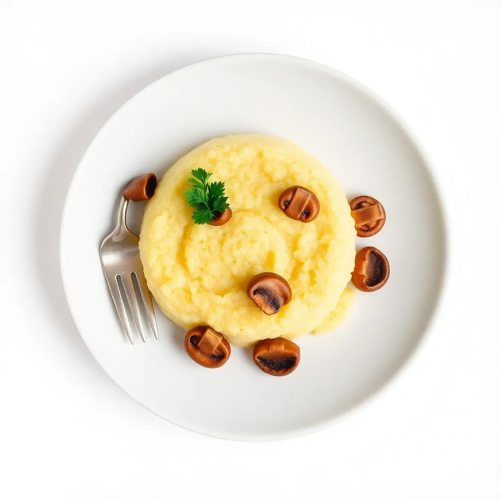 Creamy Polenta with Mushrooms