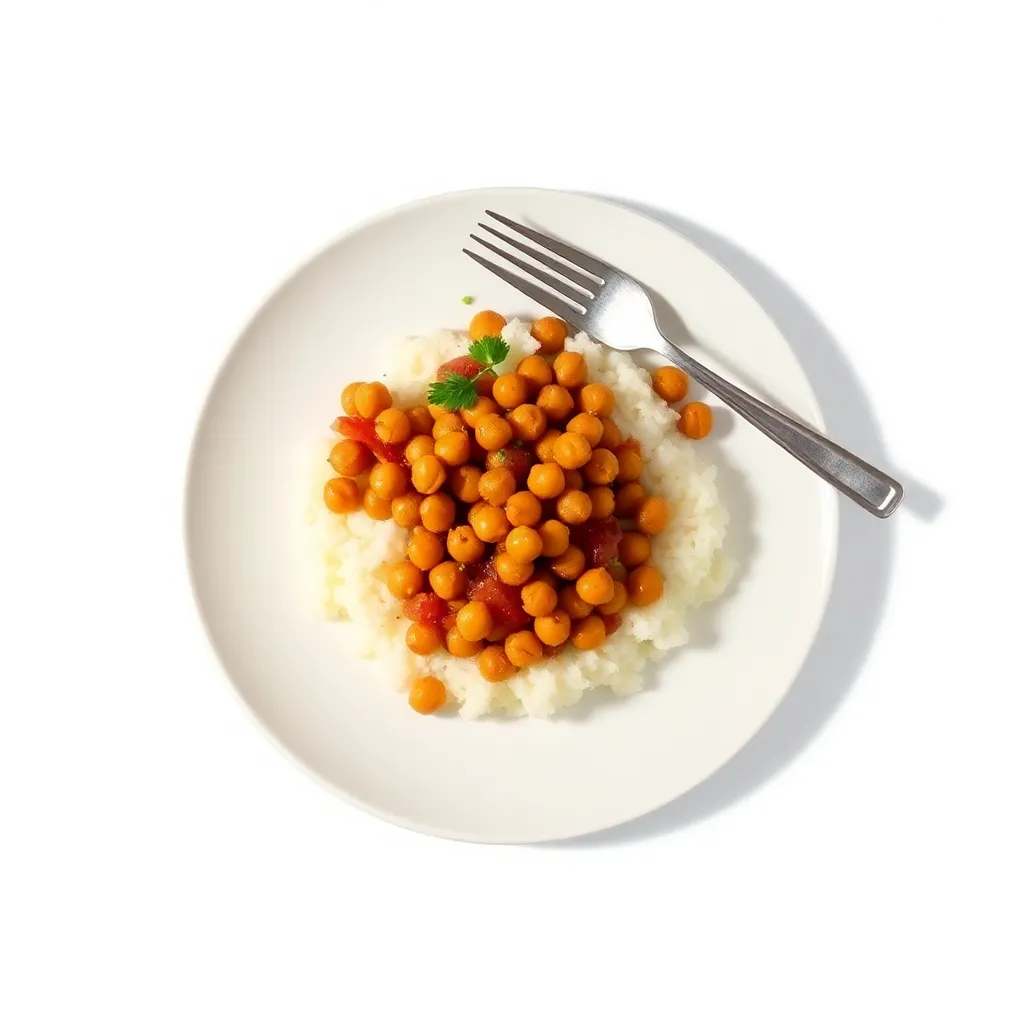 Skillet Chickpeas Roast