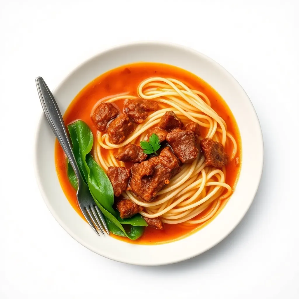Spicy Beef Noodle Soup