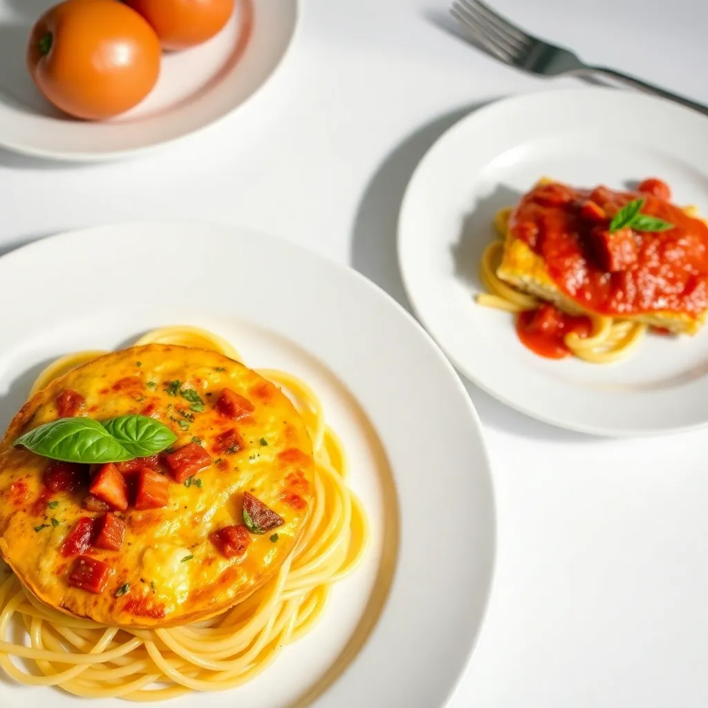 Frittata di Spaghetti