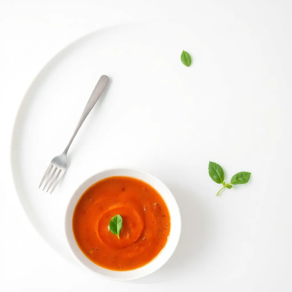 Roasted Tomato Basil Bisque