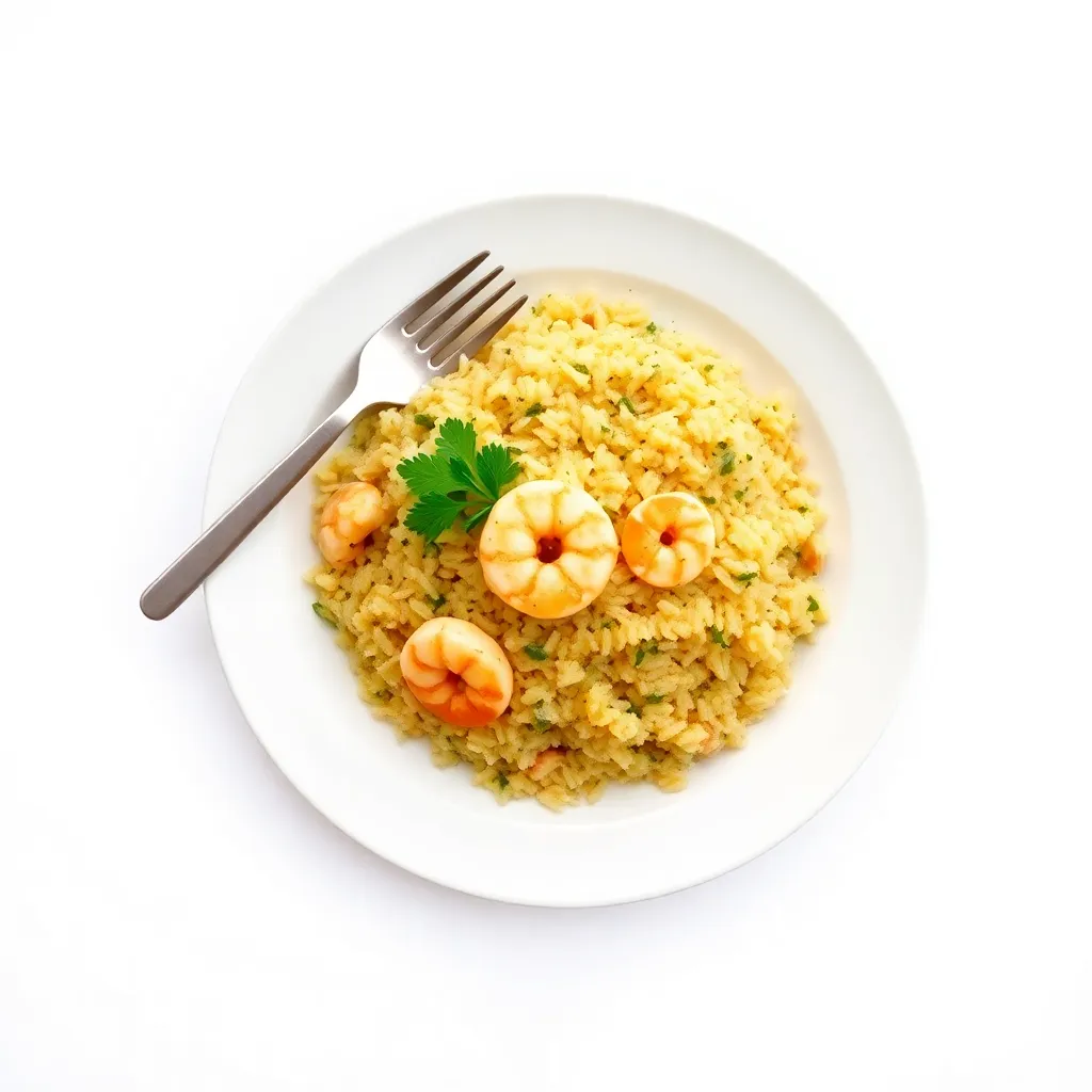 Mediterranean Tangy Shrimp Pilaf