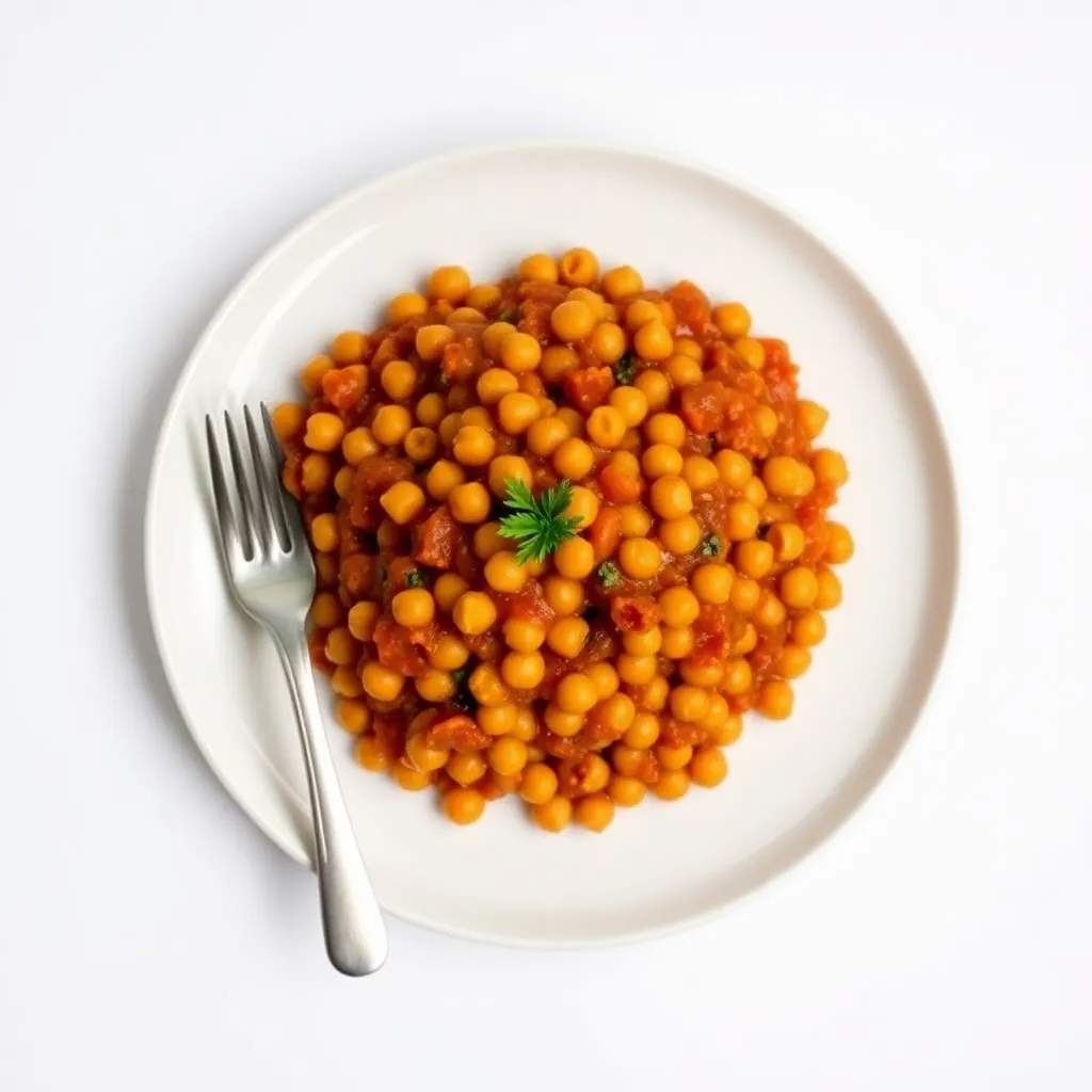 Fiery Chickpeas Casserole