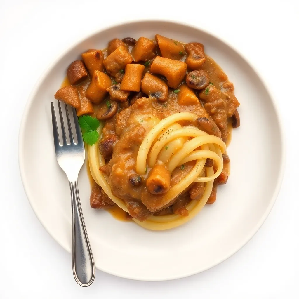 Beef and Mushroom Casserole