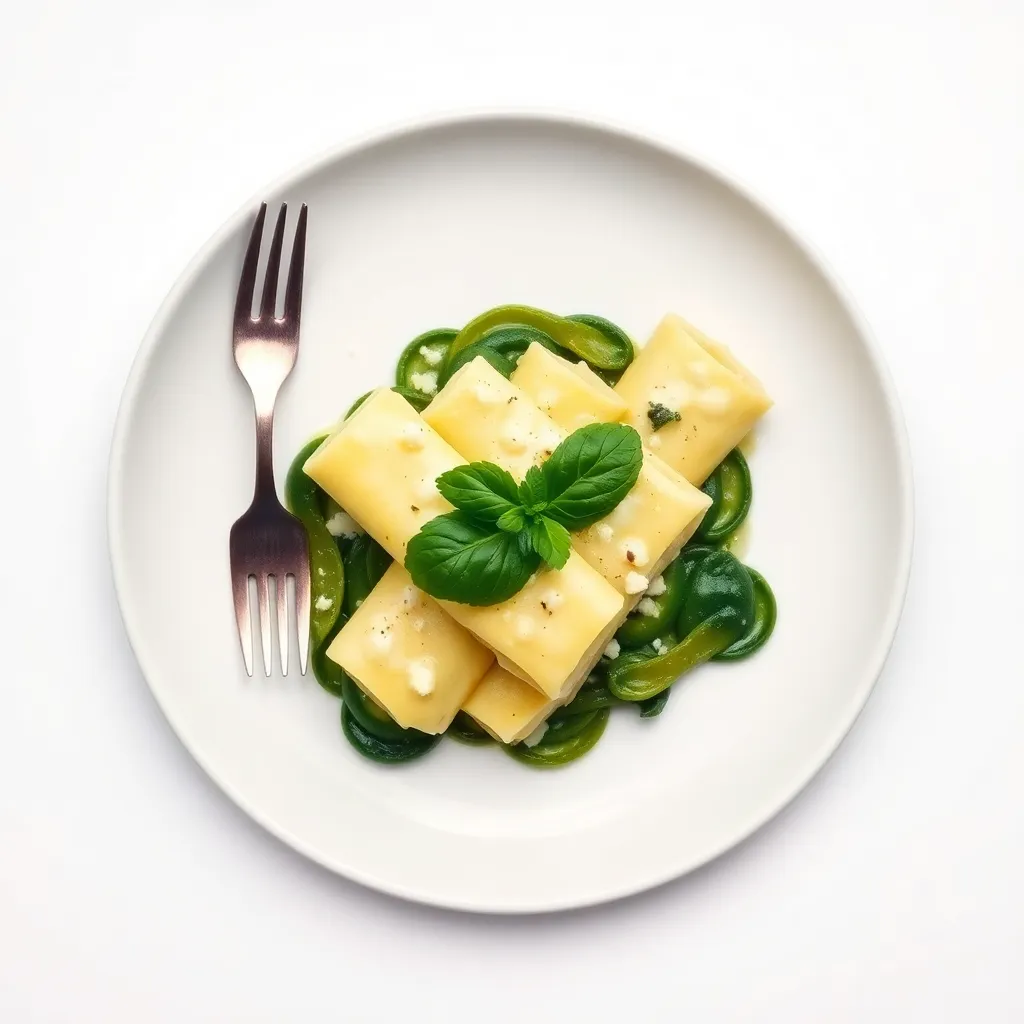 Spinach and Ricotta Cannelloni