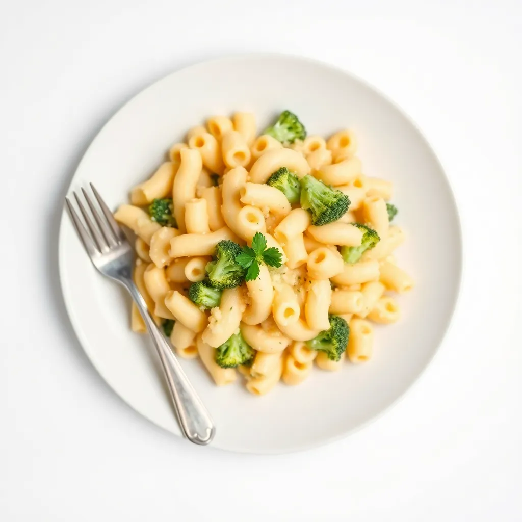 White Cheddar and Broccoli Mac