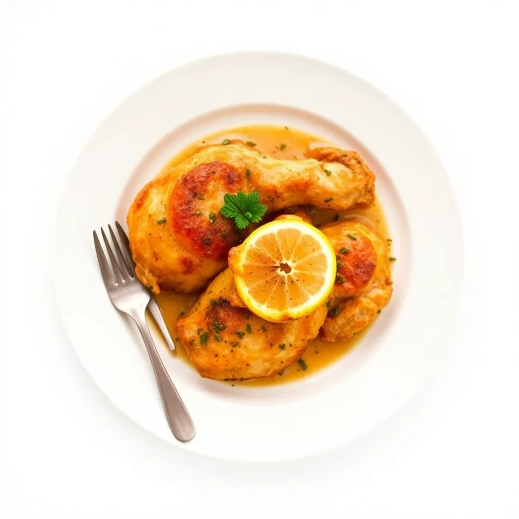 Lemon Herb Roast Chicken Thighs