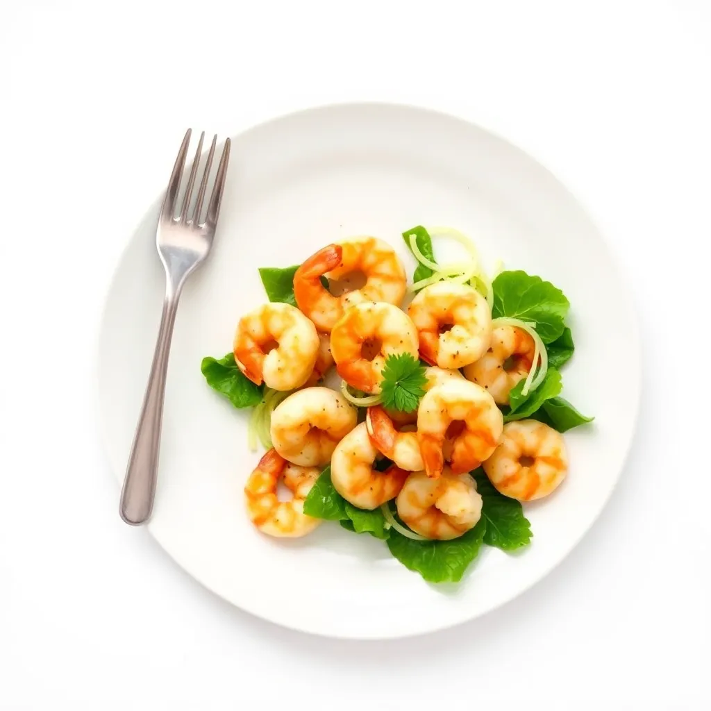 Honey-Glazed Shrimp Salad