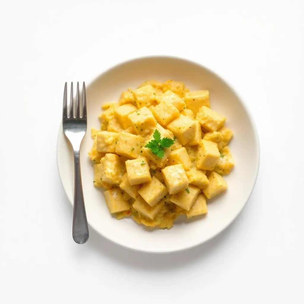 Creamy Firm Tofu Casserole