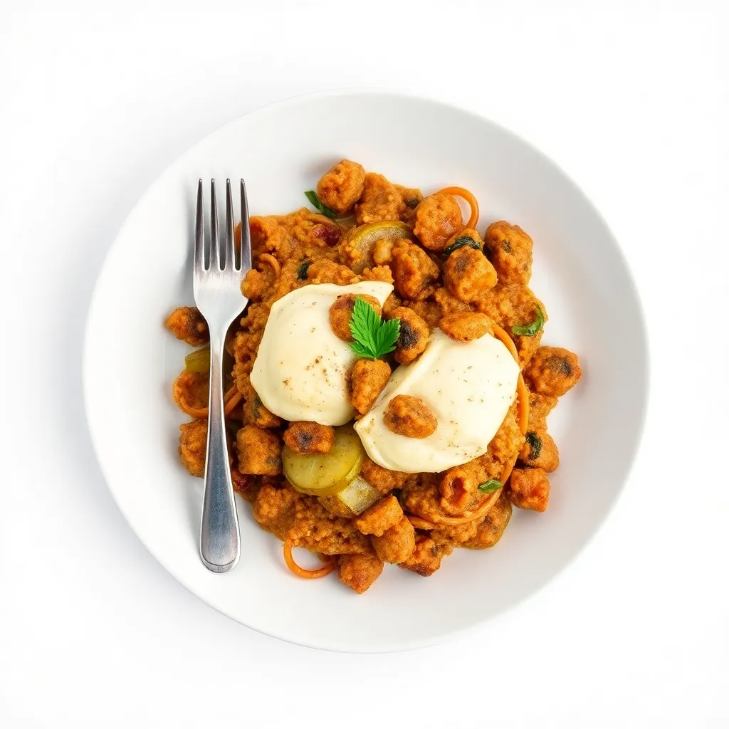 Tempeh al Forno in Zucchini