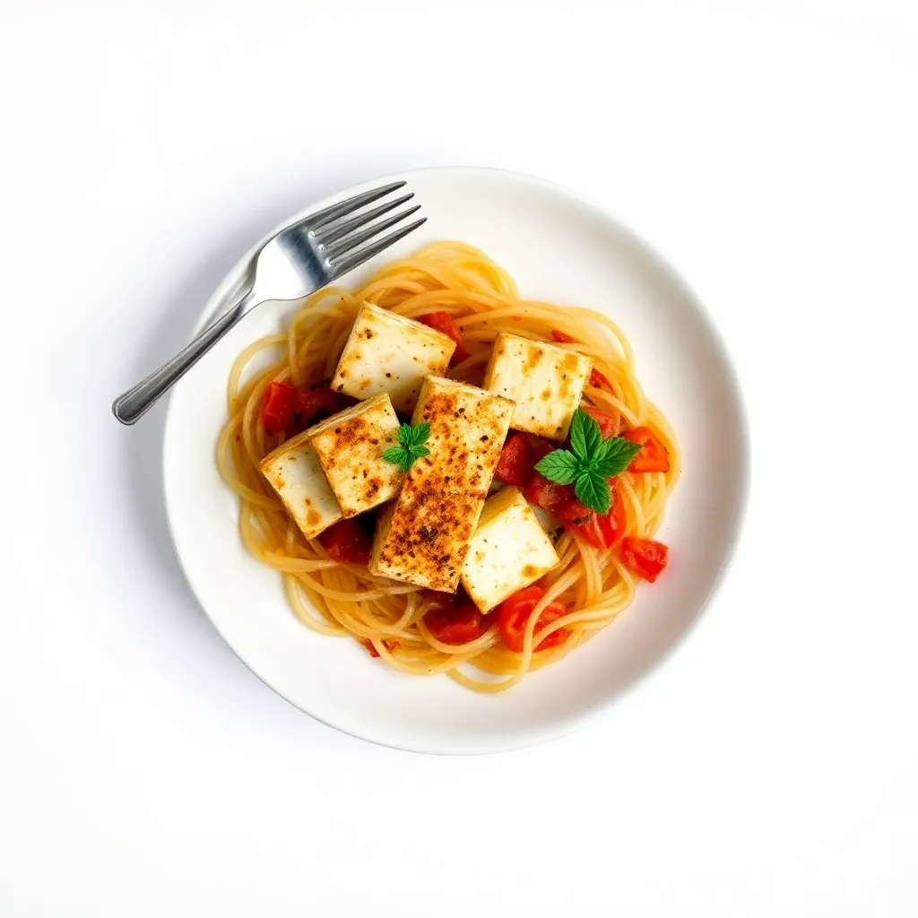 Crispy Firm Tofu alla Norma
