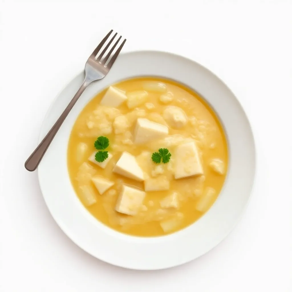 Chinese Country-Style Firm Tofu Congee