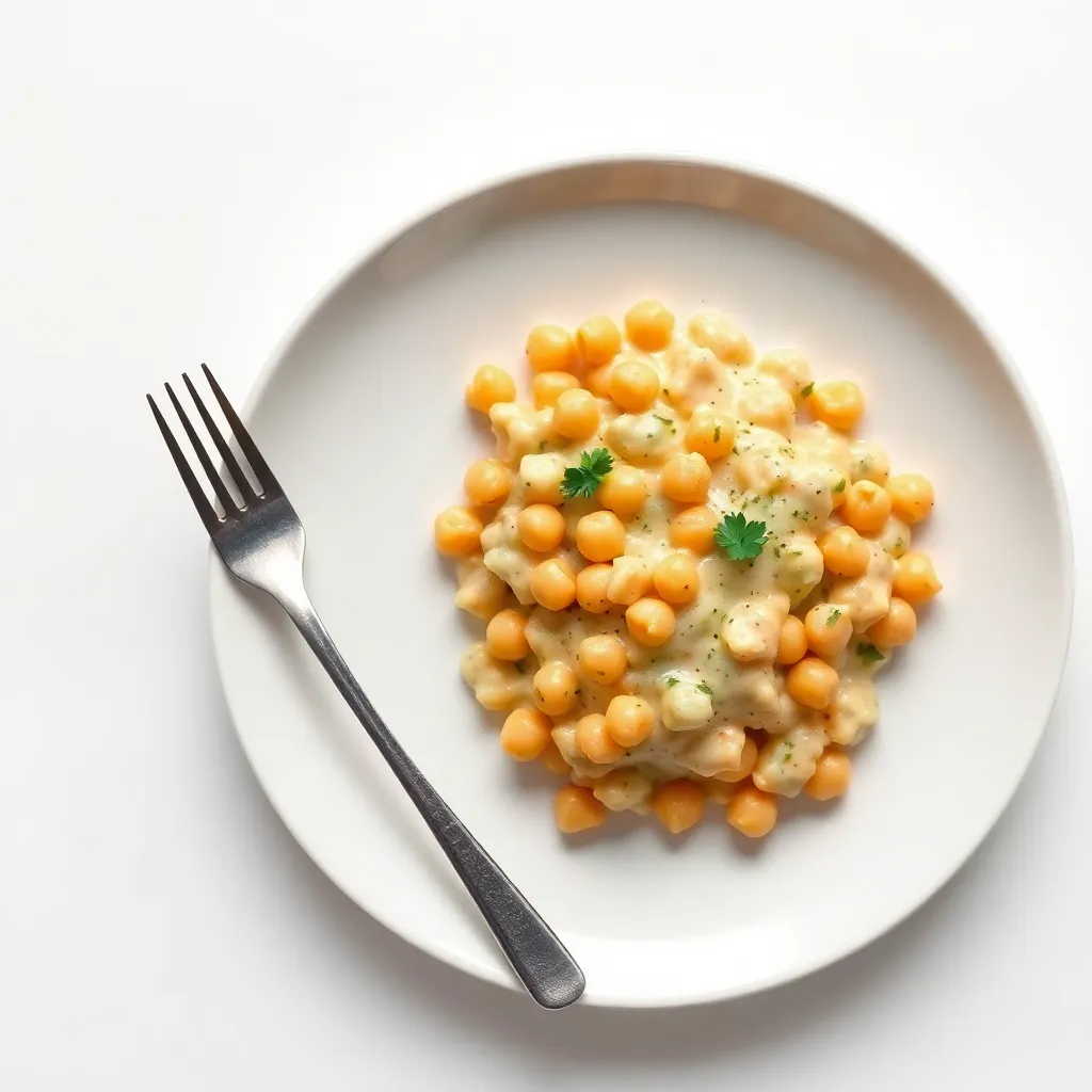 Creamy Chickpeas Bake