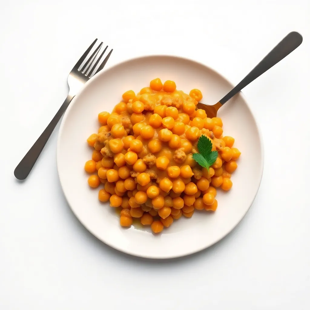 American Golden Chickpeas Casserole